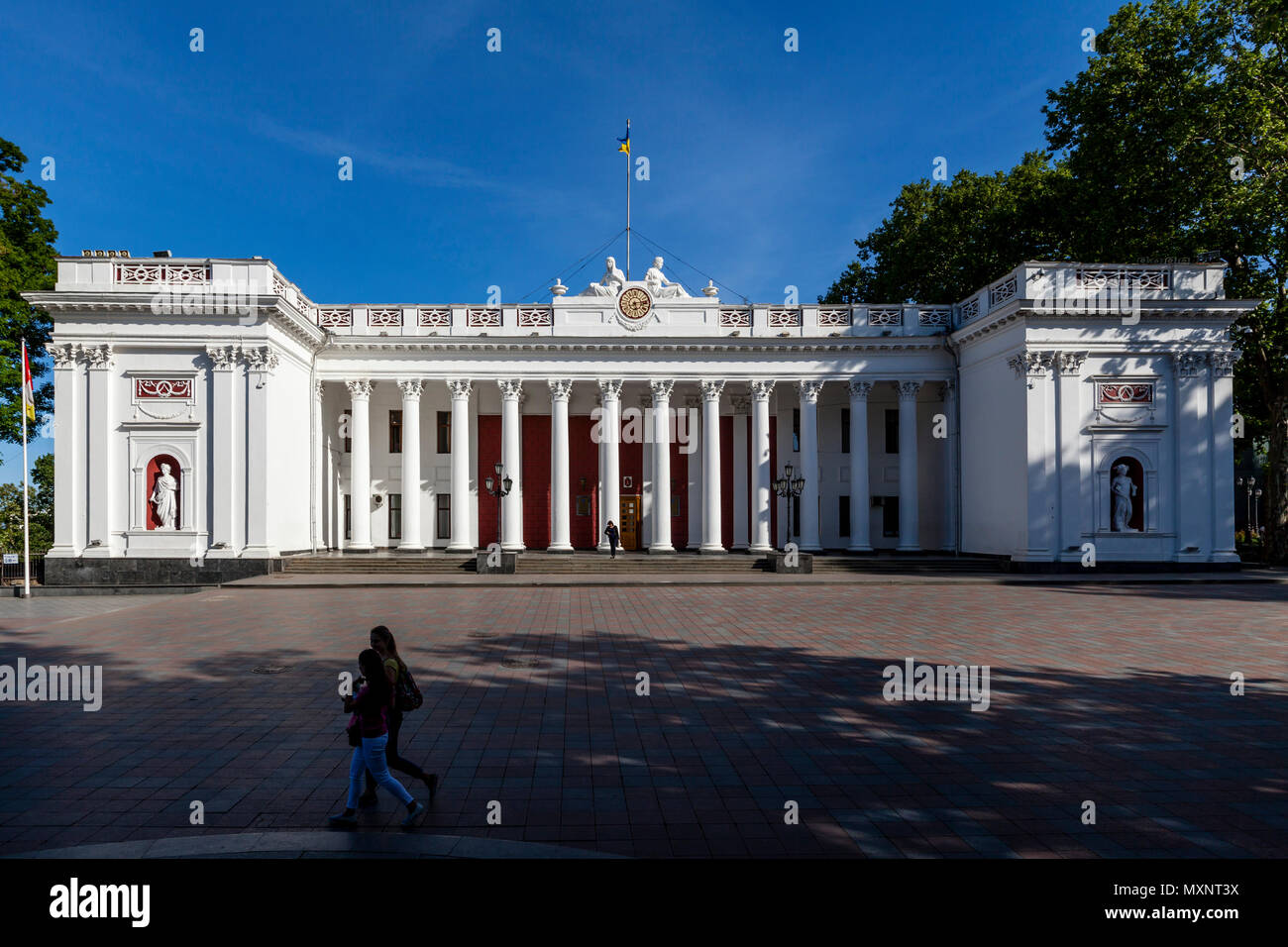 Rathaus, Odessa, Ukraine Stockfoto