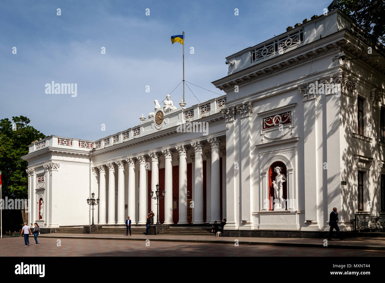 Rathaus, Odessa, Ukraine Stockfoto
