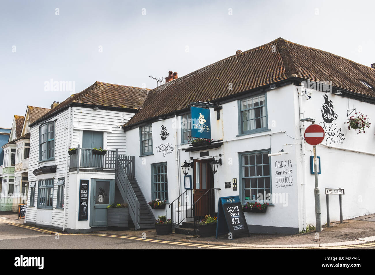 The Ship Inn Herne Bay, Kent GROSSBRITANNIEN Stockfoto