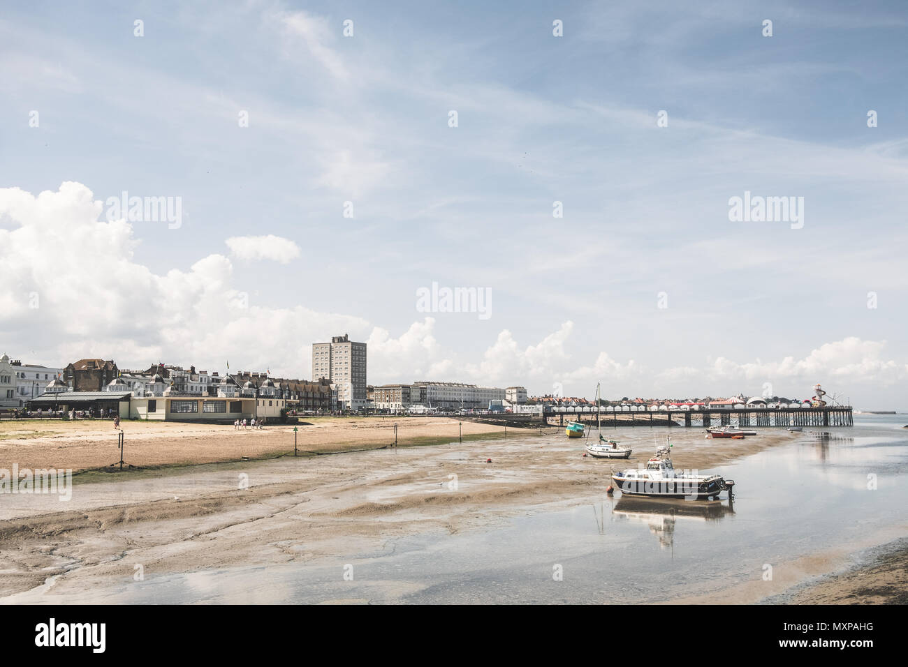 Herne Bay Kent UK Stockfoto