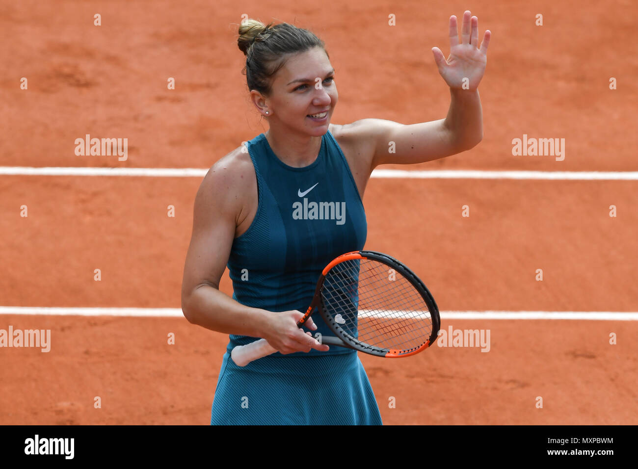 Simona Halep Stockfoto