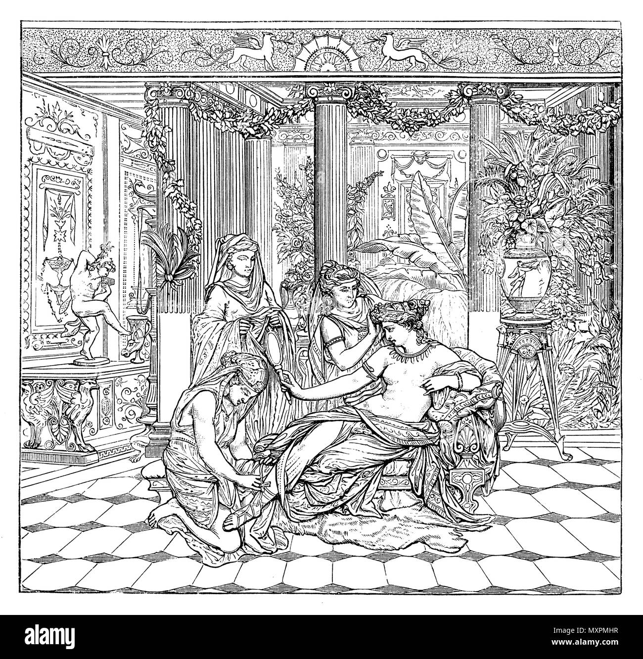 Römische toilette Ausgeschnittene Stockfotos und -bilder - Alamy