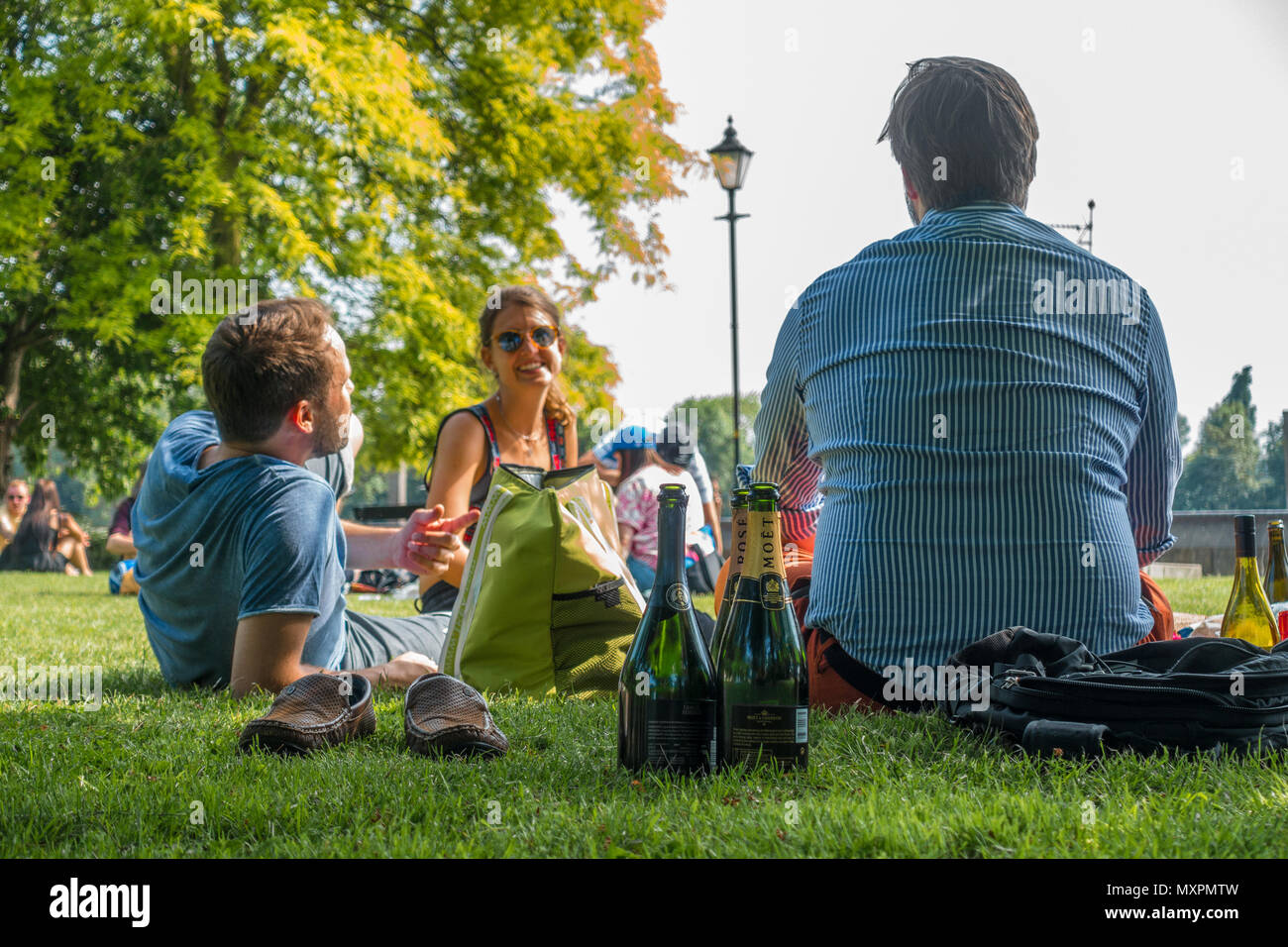 Geselligkeit im park Fotos und Bildmaterial in hoher Auflösung Alamy
