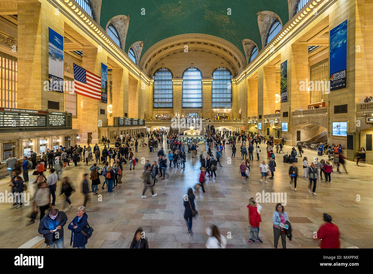 Grand Central Terminus in New York City Stockfoto