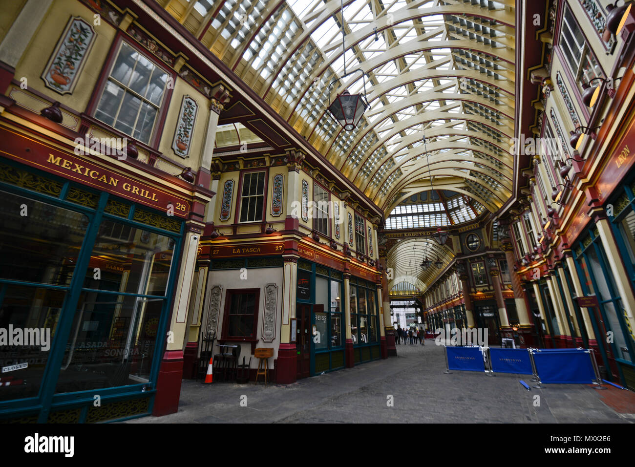 Leadenhall Market, London, England Stockfoto