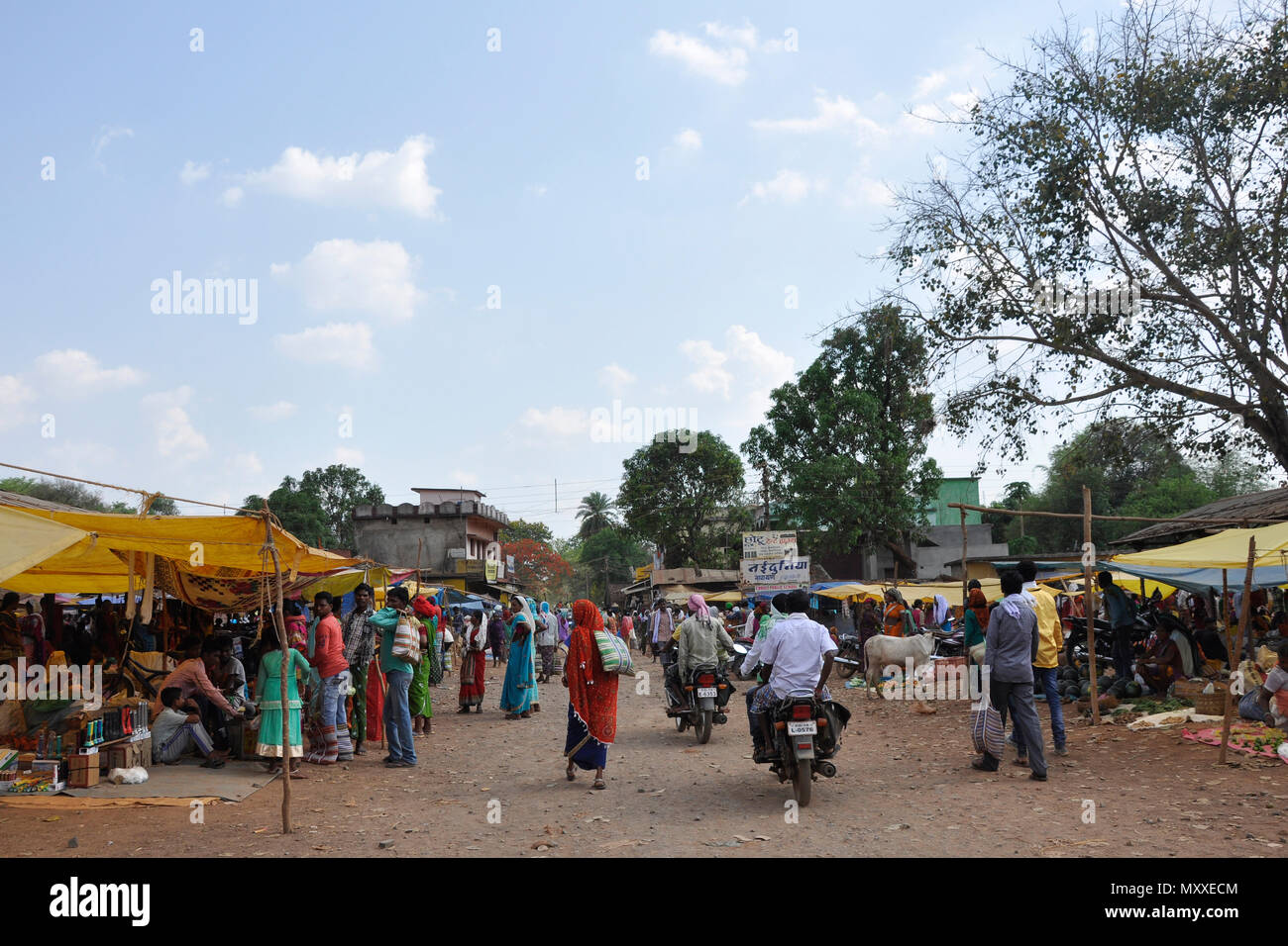 Indien, Orissa, Chhattisgar, Tägliches Leben Stockfoto