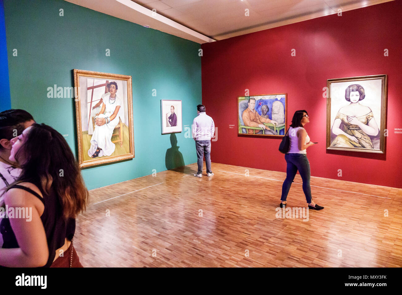 Mexiko-Stadt, lateinamerikanisch-lateinamerikanisch, ethnisch, mexikanisch, Bosque de Chapultepec Forest Park parque, Museo de Arte Moderno MAM Muse Stockfoto