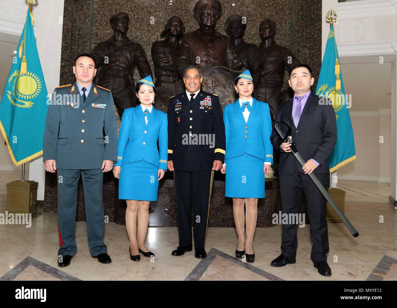 Generalleutnant Michael Garrett, dem Kommandeur der USArmy Central