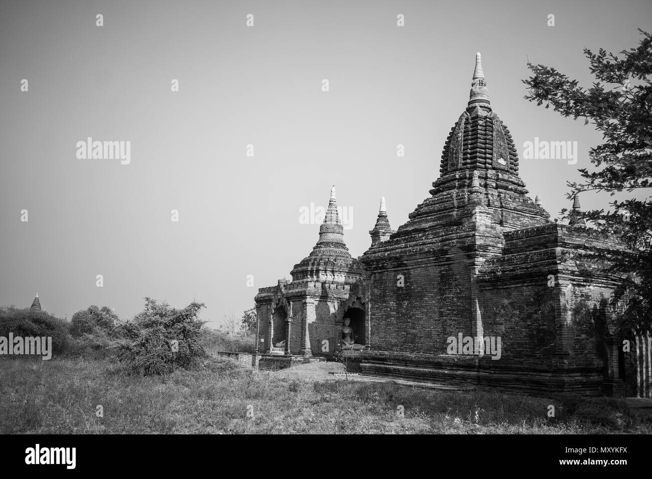 Buddhistischer Tempel in Bagan, Myanmar Stockfoto