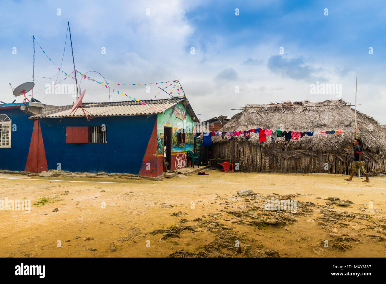 San Blas Inseln, Panama Stockfoto