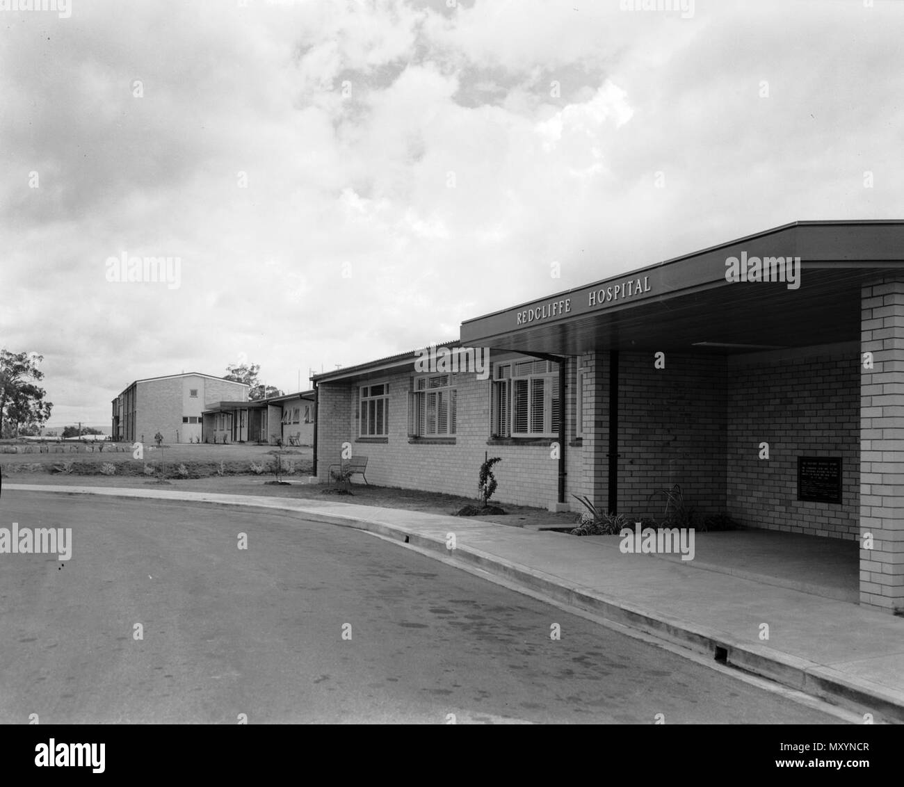 Neue redcliffe Hospital, c 1965. Redcliffe Hospital eröffnet am 1. Juli 1965. Stockfoto