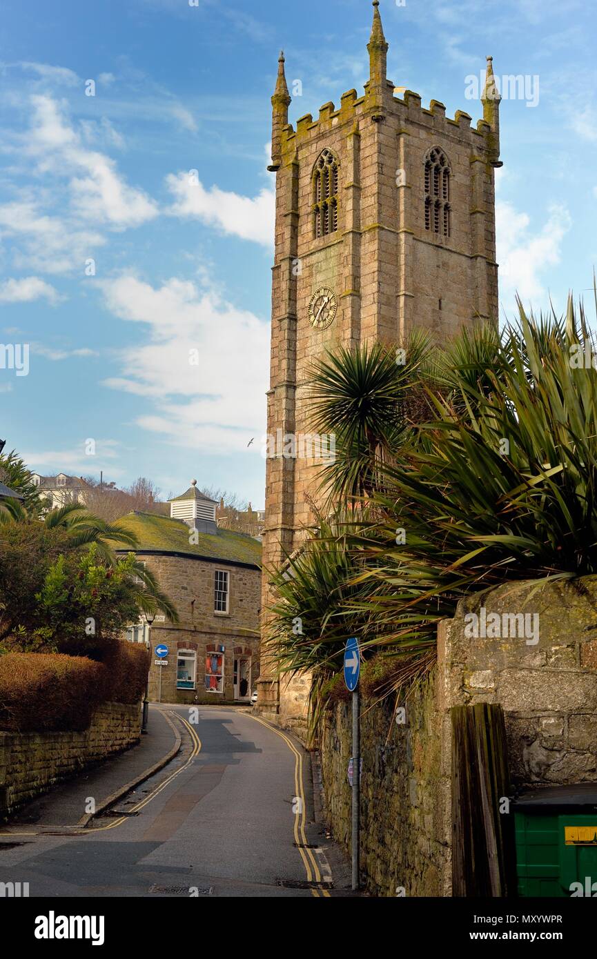 St La Kirche St. Ives Stockfoto
