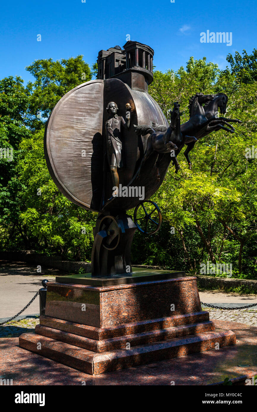 Denkmal für Orange, Odessa, Ukraine Stockfoto