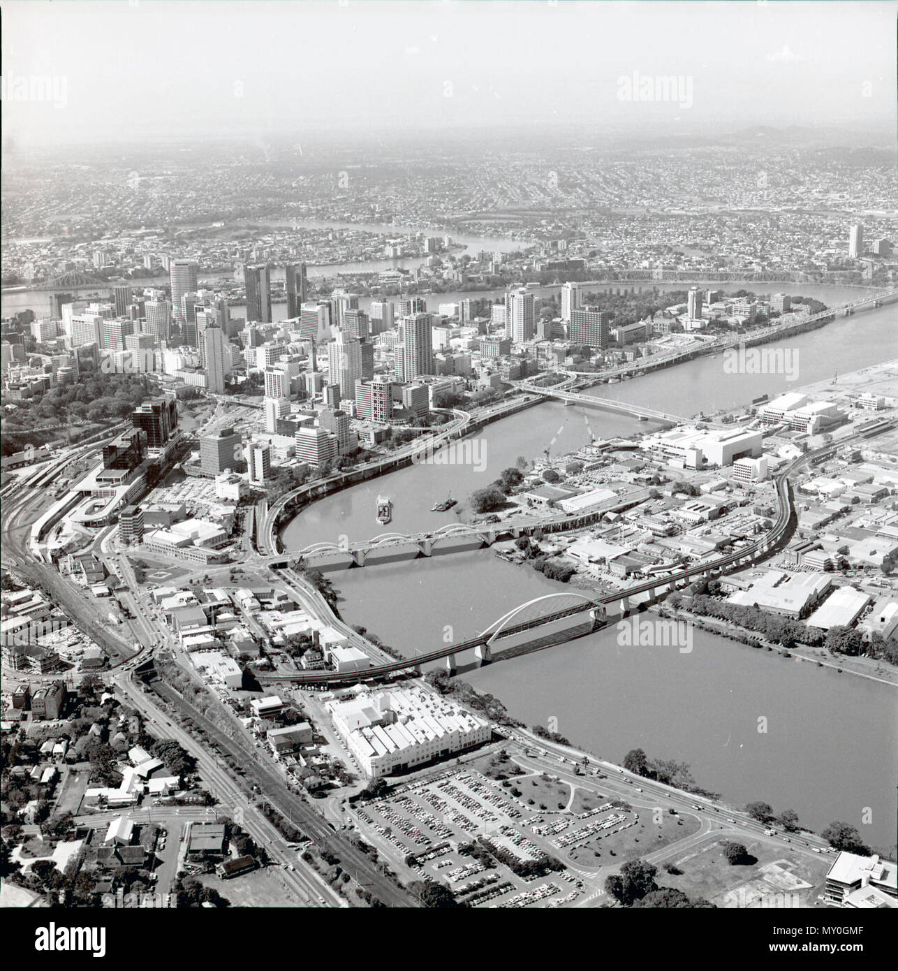 Brisbane, 1986. Stockfoto