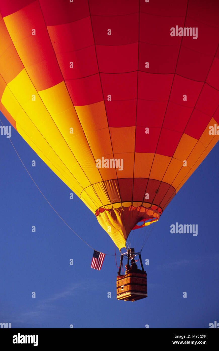 Heißluft-Ballon, der großen Prosser Ballon Rally, Prosser, Washington Stockfoto