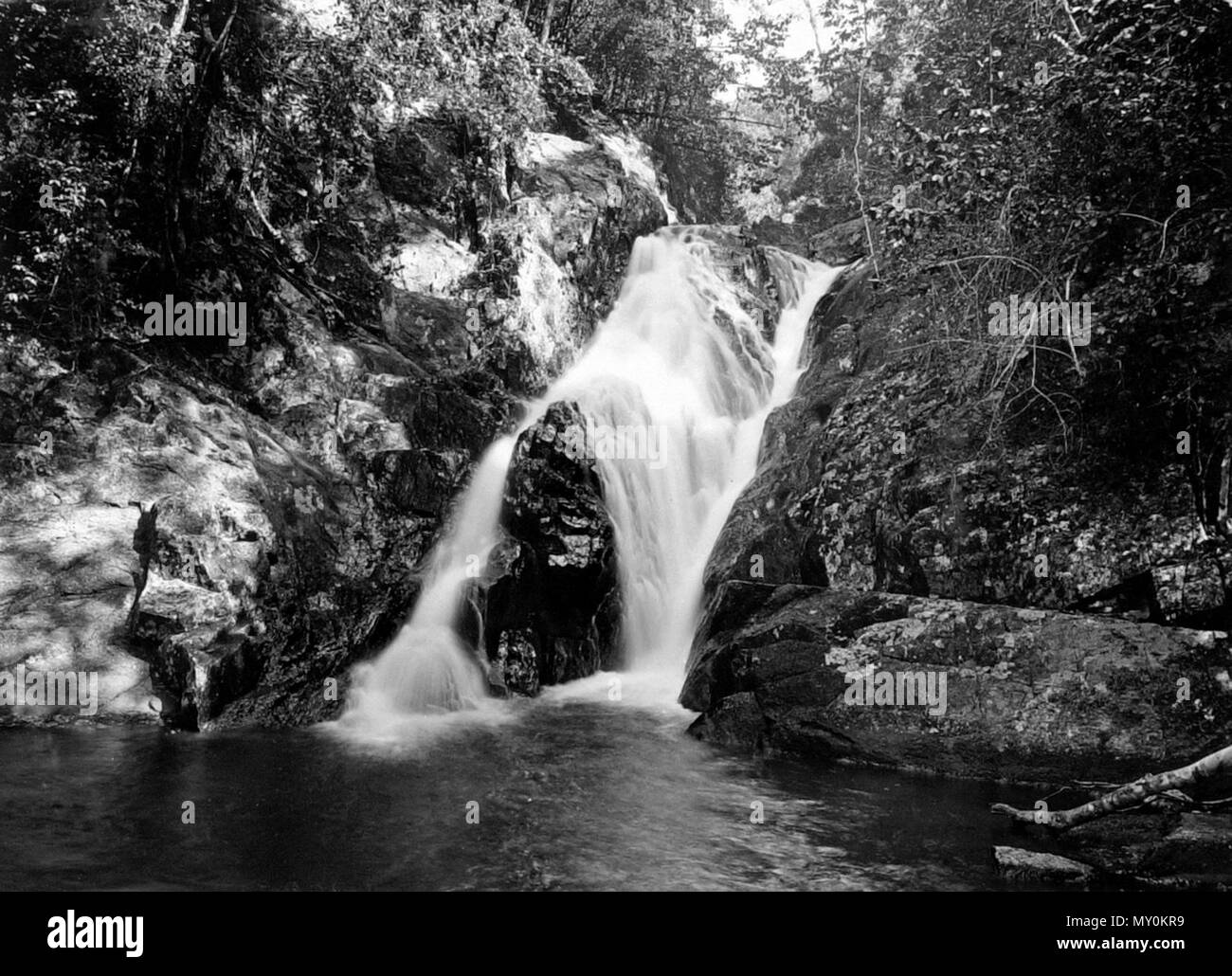 Jacob's Ladder Falls, Mt Hypipamee, c 1935. Stockfoto