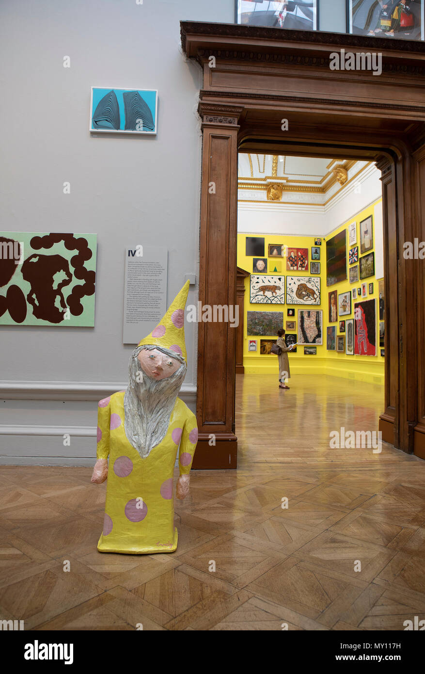 London, Großbritannien. 5 Jun, 2018. Royal Academy Sommer Ausstellung: Ron durch Emmerly Ergelsma Credit: ilpo Musto/Alamy leben Nachrichten Stockfoto