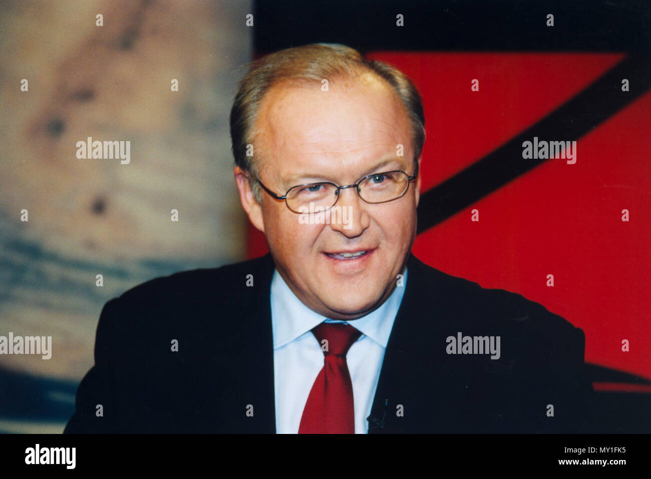 GÖRAN PERSSON der ehemalige schwedische Premierminister zurückgetreten 2005 Sozialdemokrat Stockfoto