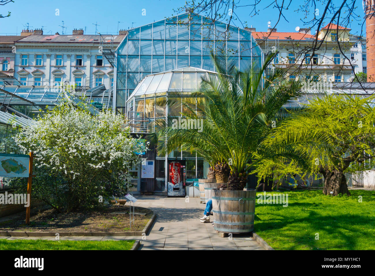 Botanicka Zahrada Botanischen Garten Albertov Nove Mesto Prag