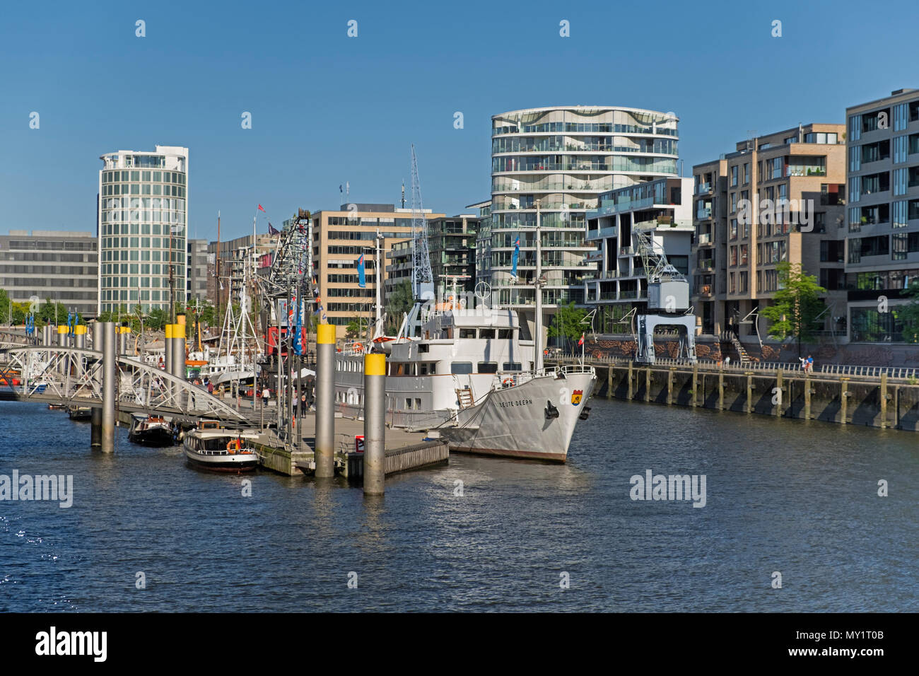 HafenCity Hamburg Deutschland Stockfoto