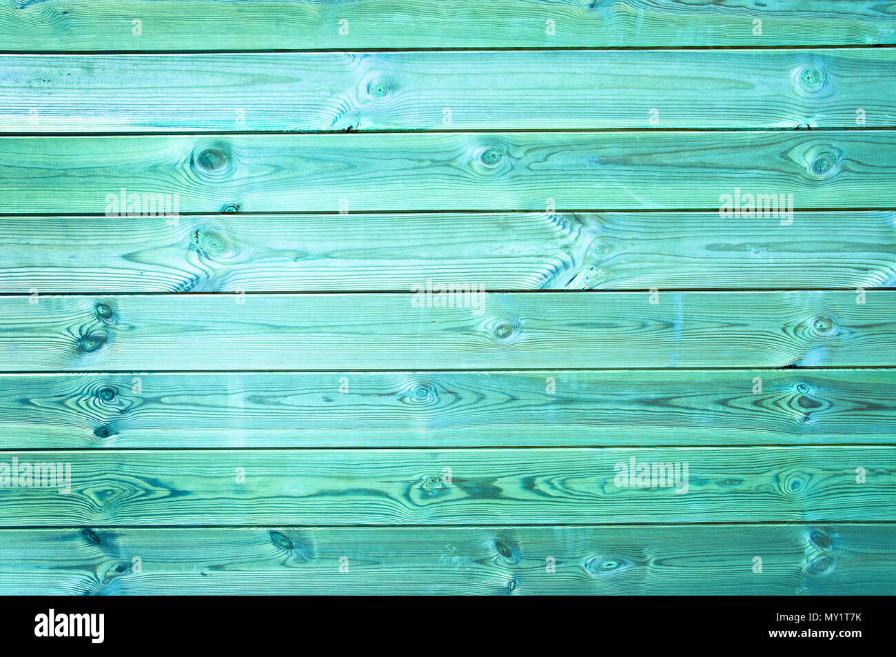 Blau Planken Hintergrund Stockfoto