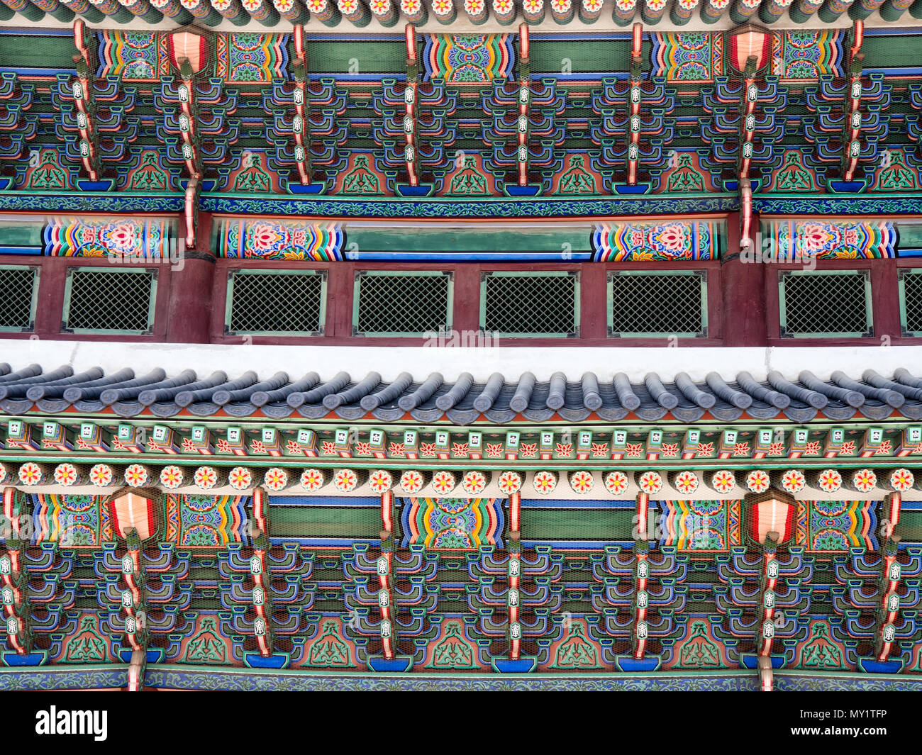 Tempel in Südkorea Stockfoto