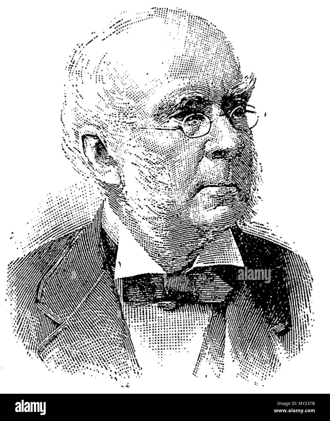 . Englisch: Engravement von William Smith (lexikograph) von der Grafik, der britischen Zeitung. Porträt von einem Foto von Arthur Marx, München. Русский: Гравюра с изображением Уильяма Смита (лексикографа) из газеты британской der Grafik. Портрет с фотографии Артура Маркса, Мюнхен. 1893. Unbekannt 491 Sir William Smith lexikograph 1. Stockfoto