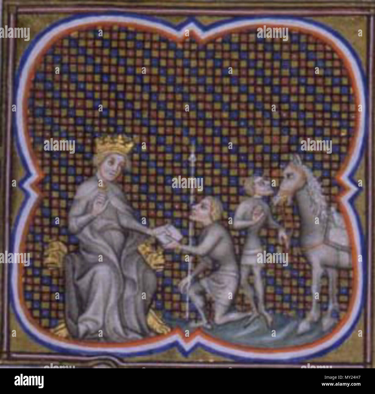 . Englisch: Heinrich I., König von Zypern Čeština: Jindřich I. Kyperský. 14. Jahrhundert. Anonym 274 1974-2007 1 Kypr Stockfoto