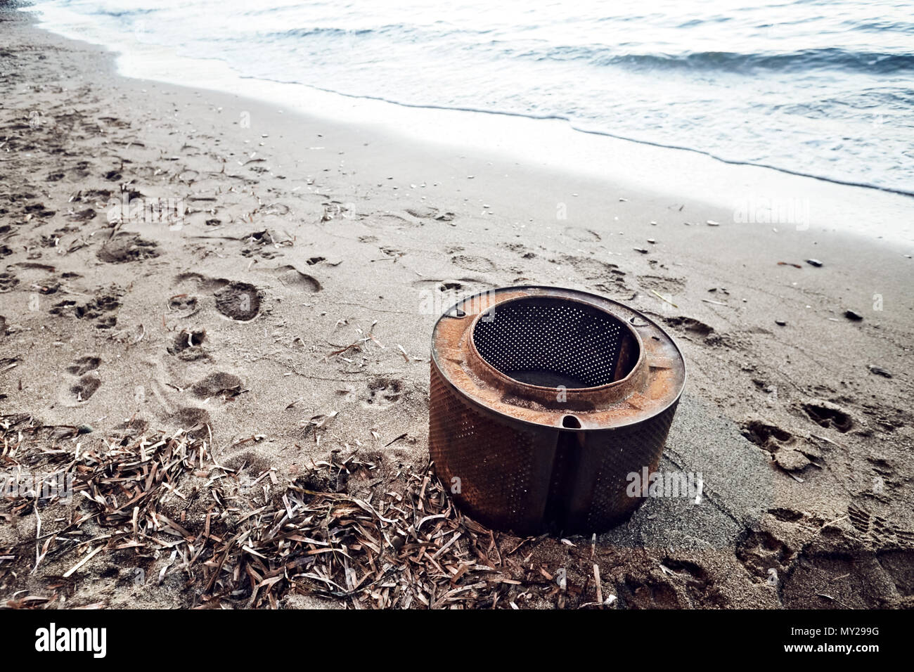 Sand Waschmaschine Stockfotos und -bilder Kaufen - Alamy