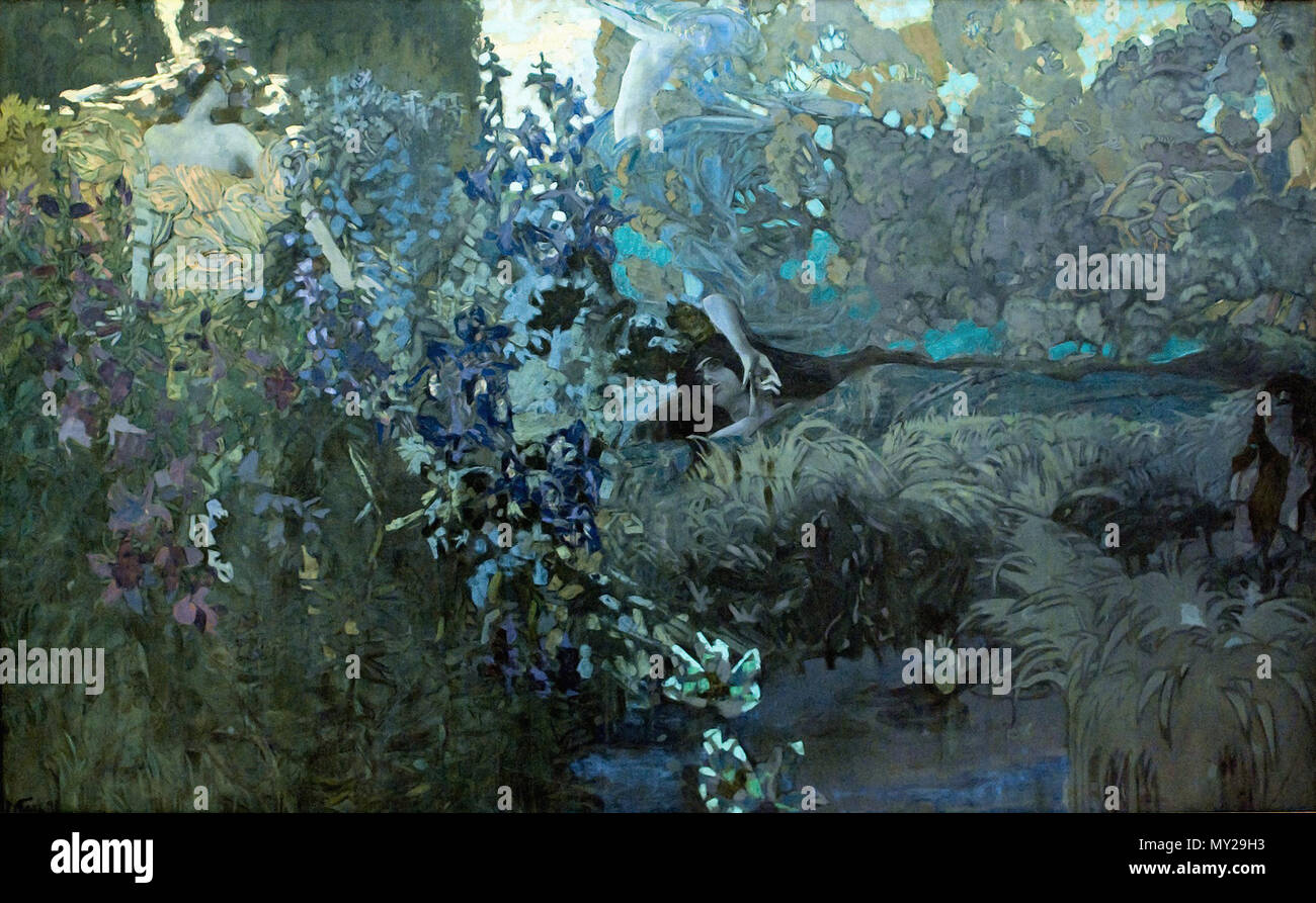 Mikhail Vrubel - Morgen Stockfoto