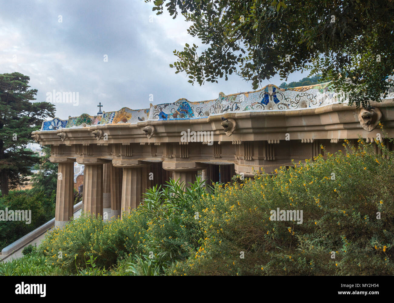 Parc Güell Stockfoto