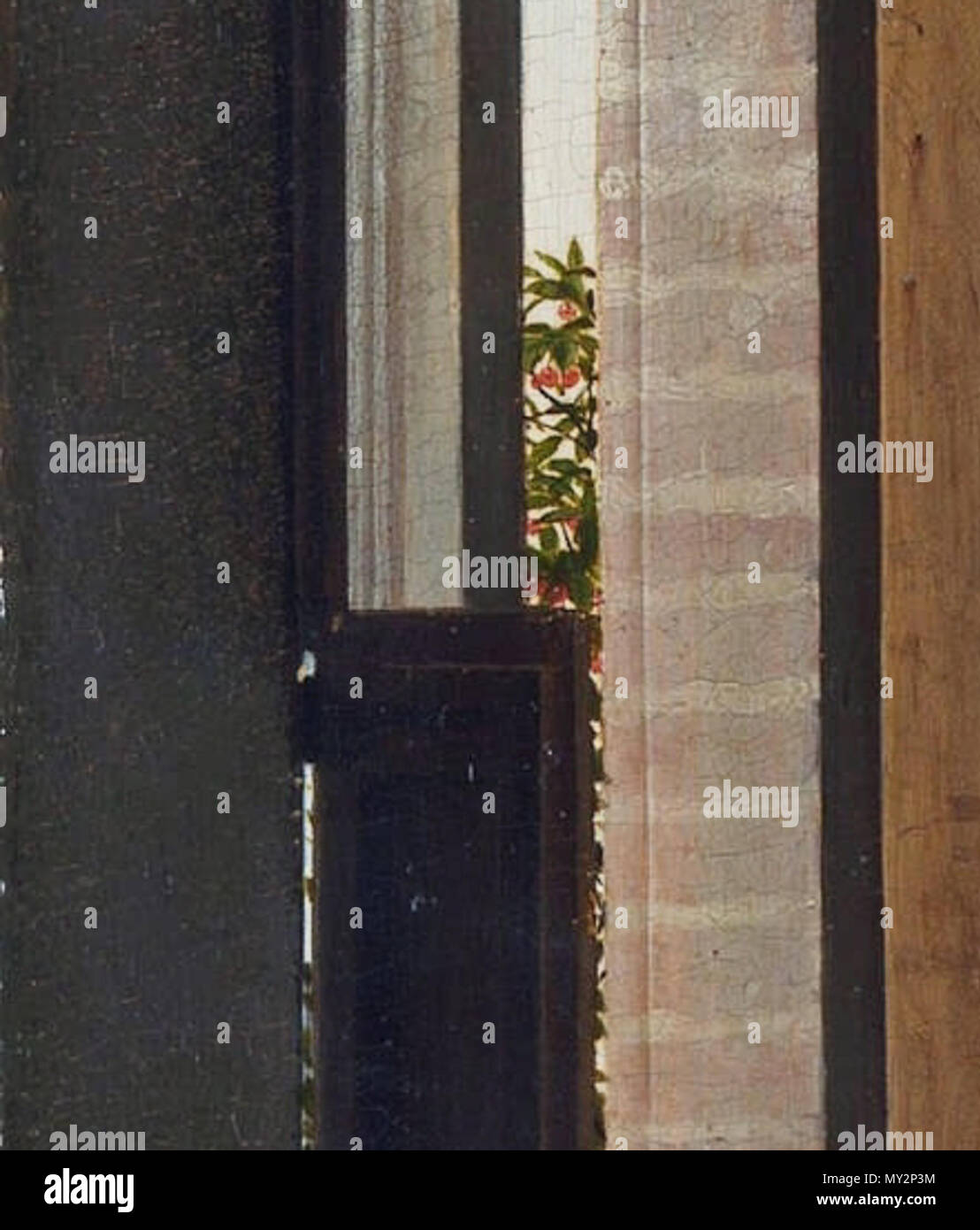 517 Das Arnolfini Portrait, Detail (8) Stockfoto