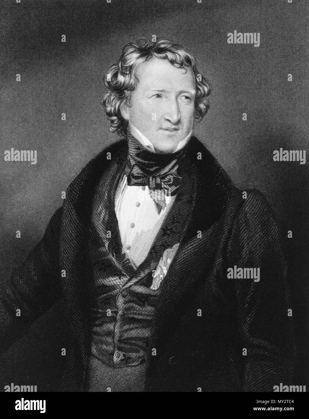 . Englisch: Foto von einem Porträt von Thomas Wakley. um 1830. " Von W.H. Egleton, nachdem K. suchen." 528 Thomas Wakley 72 Stockfoto