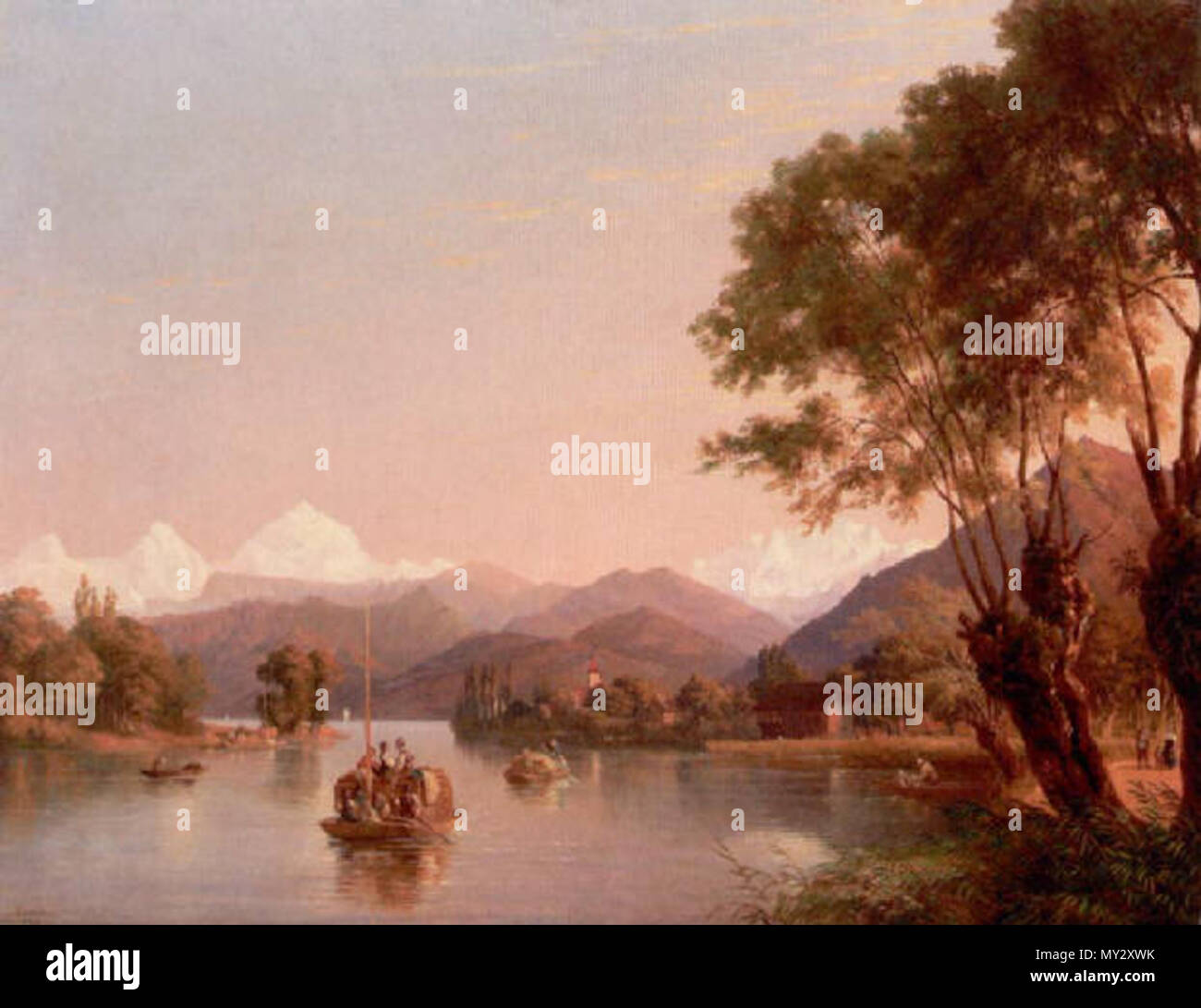 . Grafik von Johann Jakob Ulrich. 1849. Johann Jakob Ulrich 540 Ulrich