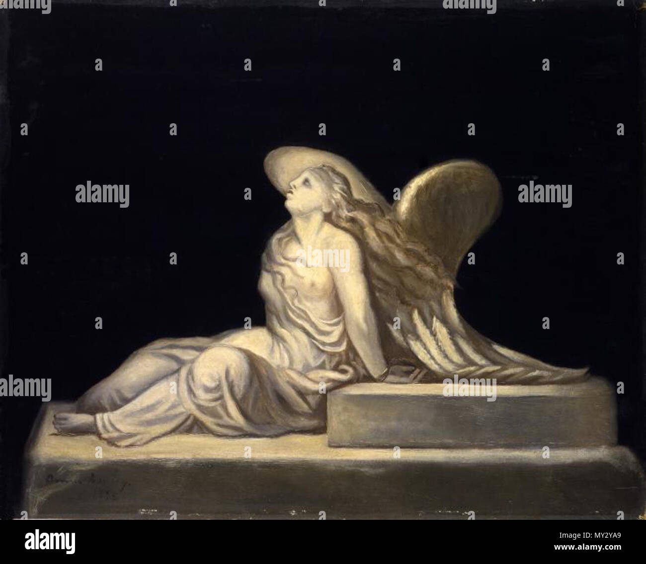 . Untitled (Engel). 1875 541 Untitled (Engel) VSV -1991.87 1. Stockfoto