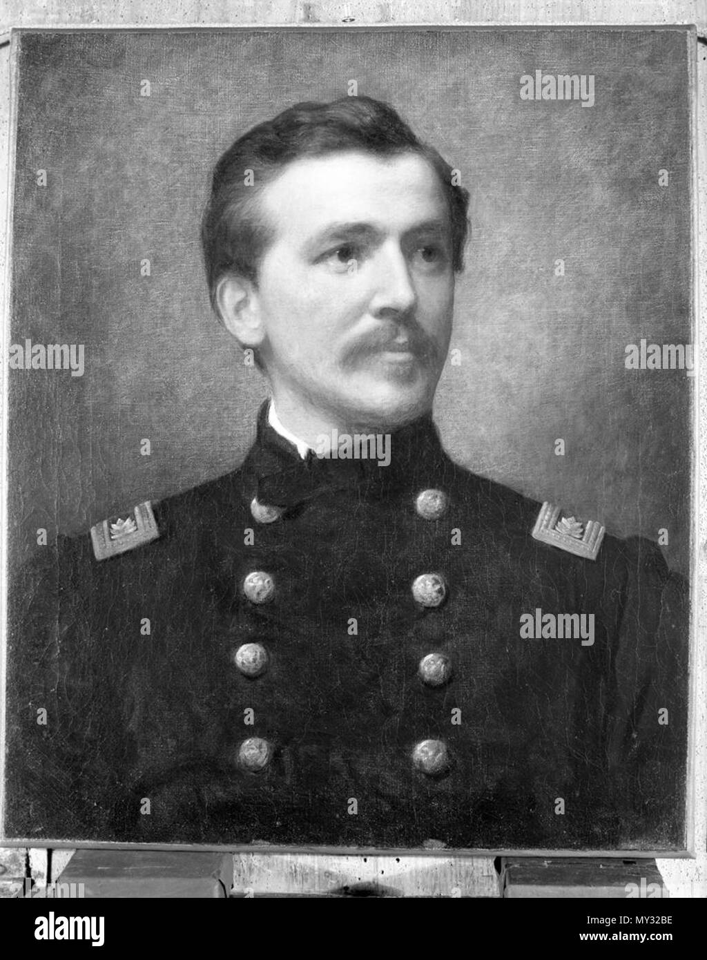 . Englisch: Portrait von Wilder Dwight (1833-1862). 1863. Eastman Johnson (1824 - 1906) Alternative Namen: Jonathan Eastman Johnson Beschreibung amerikanischer Maler Geburtsdatum / Tod 29. Juli 1824 5. April 1906 Ort der Geburt / Todes Lovell (Maine) in New York City arbeiten Ort New York, Maine (USA), Düsseldorf, Paris Authority control: Q 1278282 VIAF: 22945442 ISNI: 0000 0000 8206 3021 ULAN: 500008685 83177936 LCCN: n GND: 119175975 WorldCat 562 Wilder Dwight Stockfoto