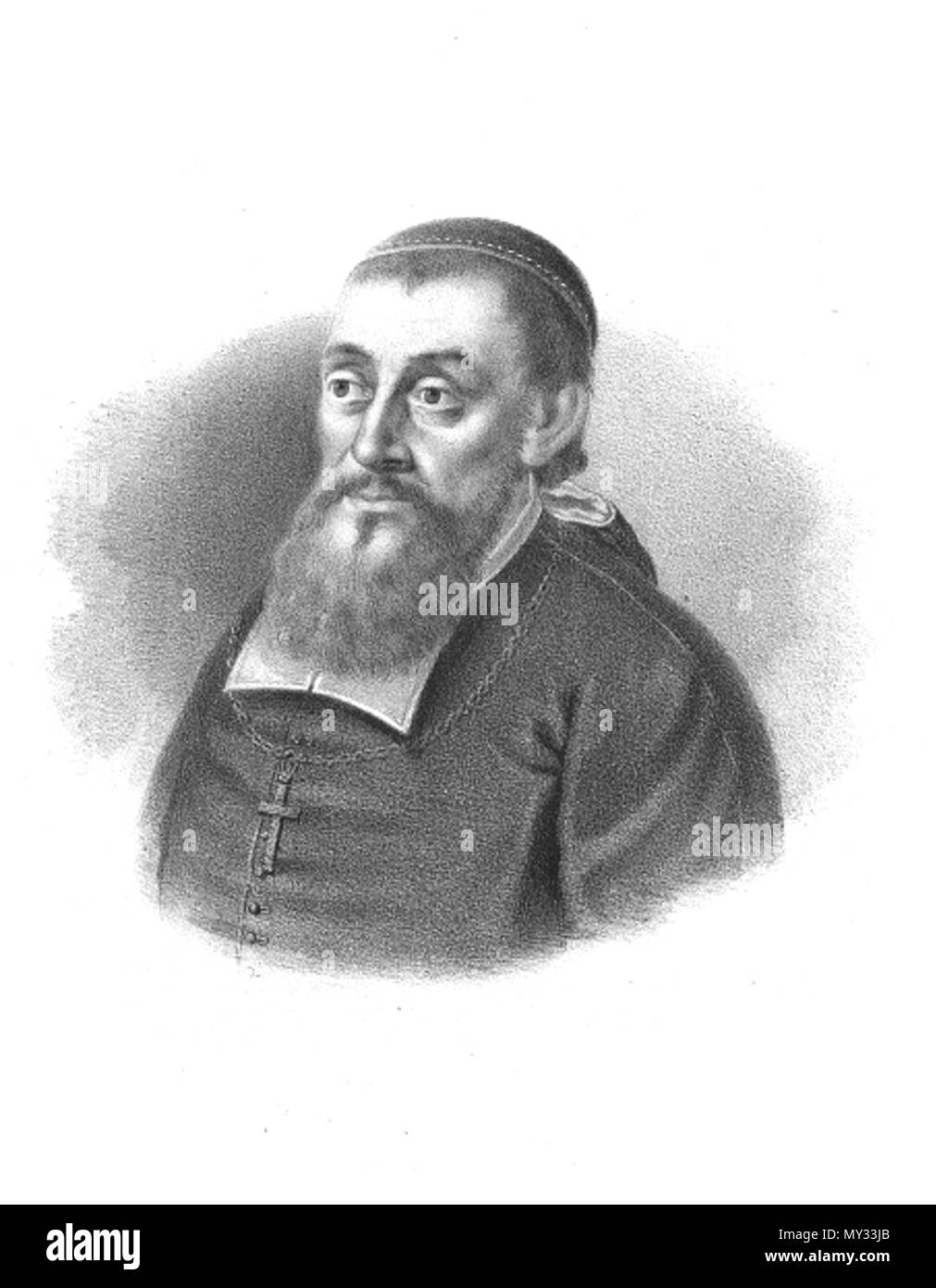 . Wojciech Baranowski Primas von Polen. 1864. Anonyme Platte 567 Wojciech Baranowski Primas von Polen Stockfoto