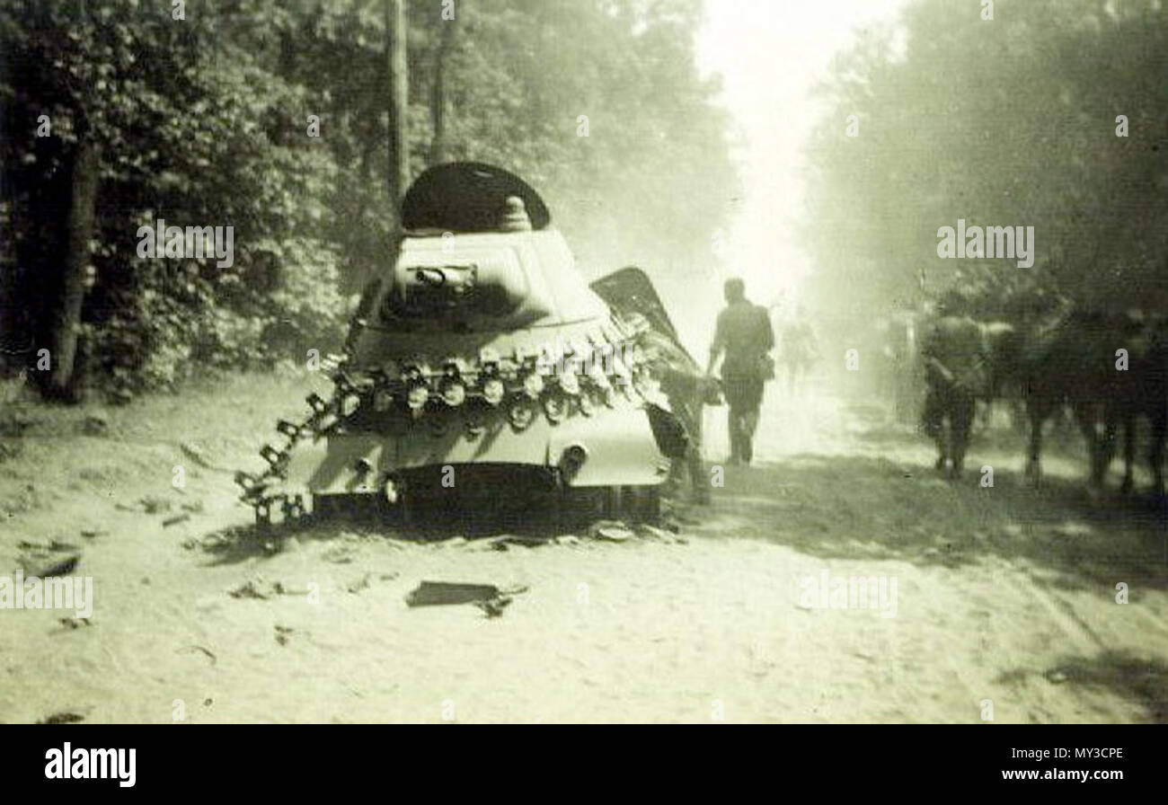 581 БА-11 подбитый 2 Stockfoto