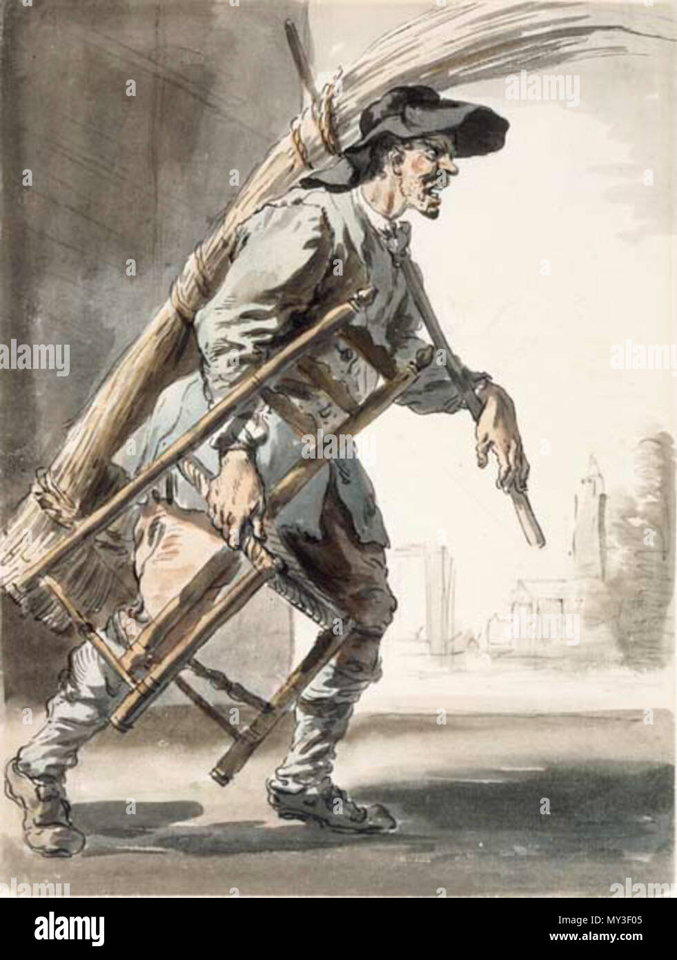 Englisch 00 94 Tif 1759 Paul Schranke 1731 9 November 1809 411 Paul Schranke 1759 Zuckerrohr Stuhl Weber Stockfotografie Alamy