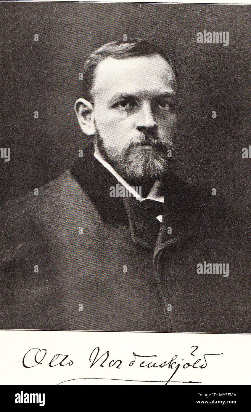 . Foto von Otto Nordenskjold, Leader, Schwedische Antarktisexpedition 1901 - 03. vor 1905. Unbekannt 402 Ottonord Stockfoto