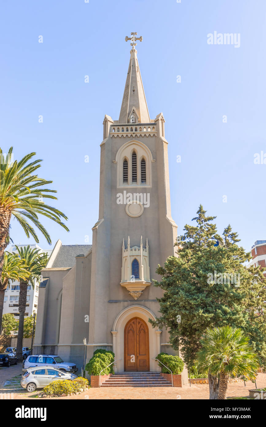 Kapstadt, Südafrika - 11. Mai 2015: Blick auf die Fassade der St. Martini lutherischen Kirche in der Long Street Cape Town, Südafrika. Die Kirche gegründet Stockfoto