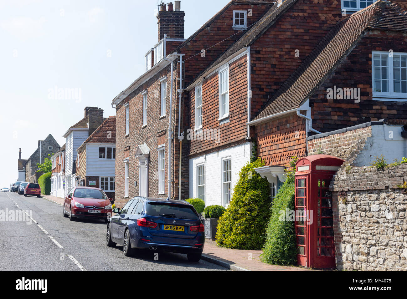 High Street, Winchelsea, East Sussex, England, Vereinigtes Königreich Stockfoto