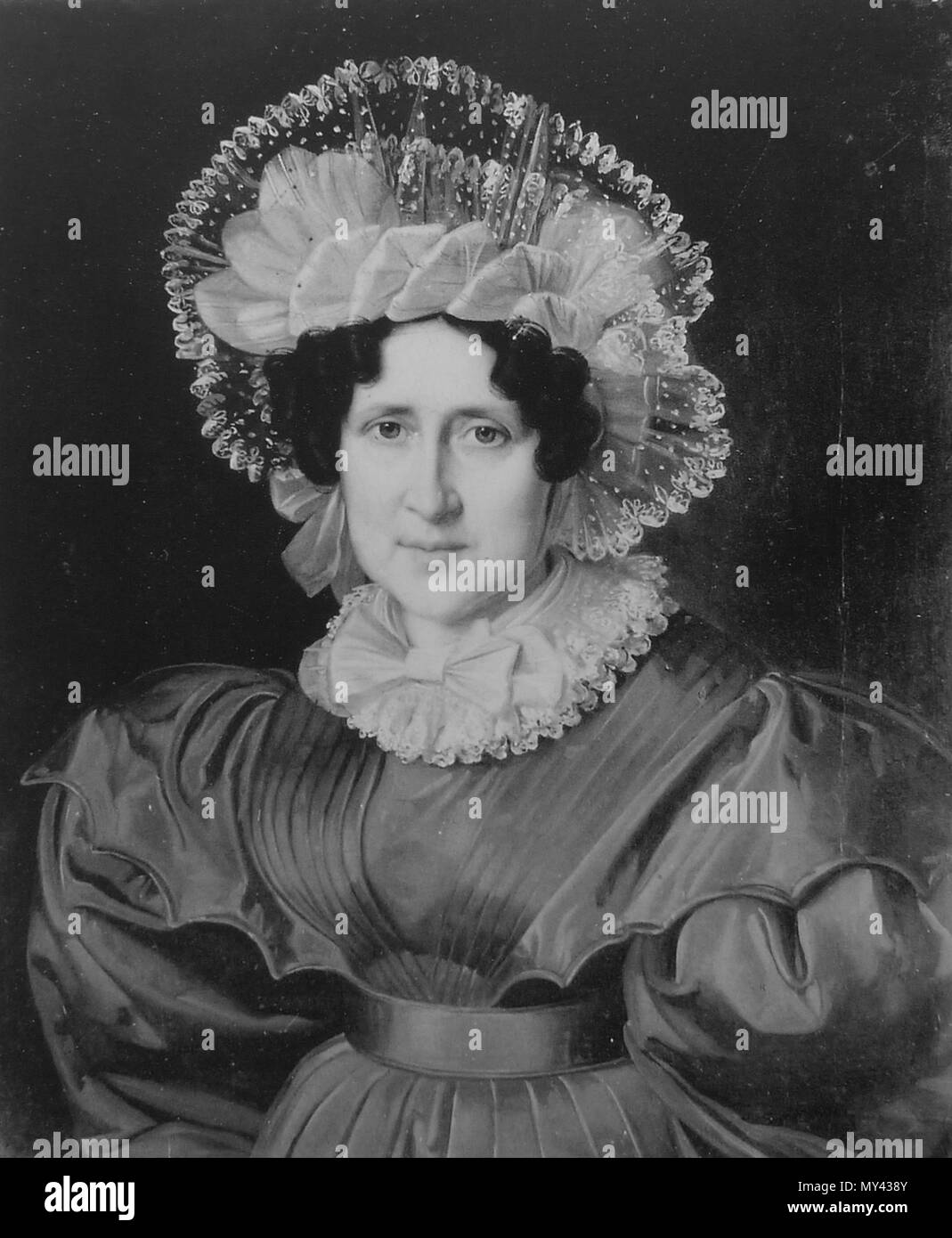 . Englisch: Porträt der Ehefrau des Malers. . Julius Schoppe (1795 - 1868) 478 Schoppe Julius Gattin Stockfoto