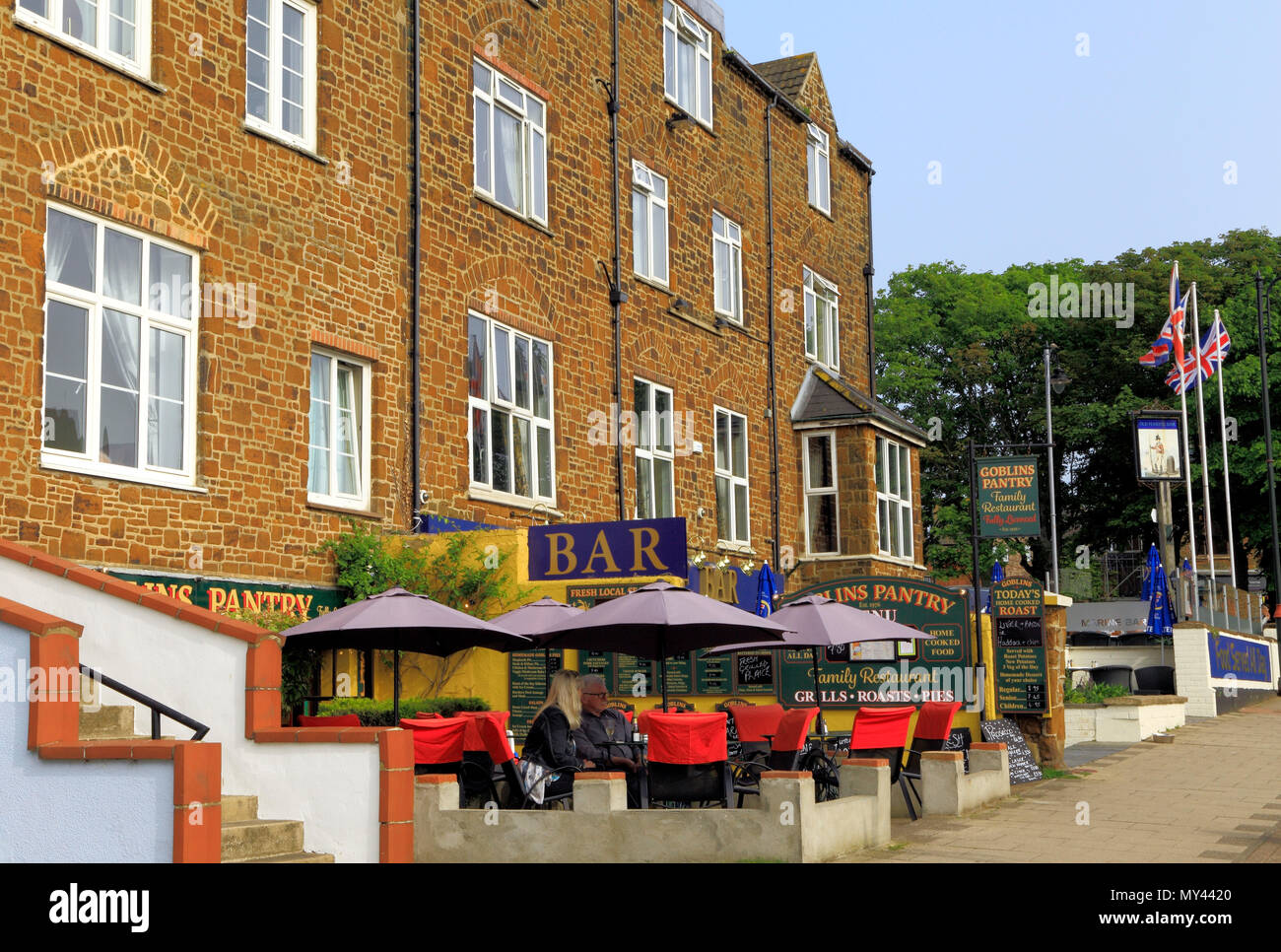 Goblin's Pantry, Bar, Restaurant, Cafe, Bar, Bars, Hunstanton, Norfolk, Großbritannien Stockfoto