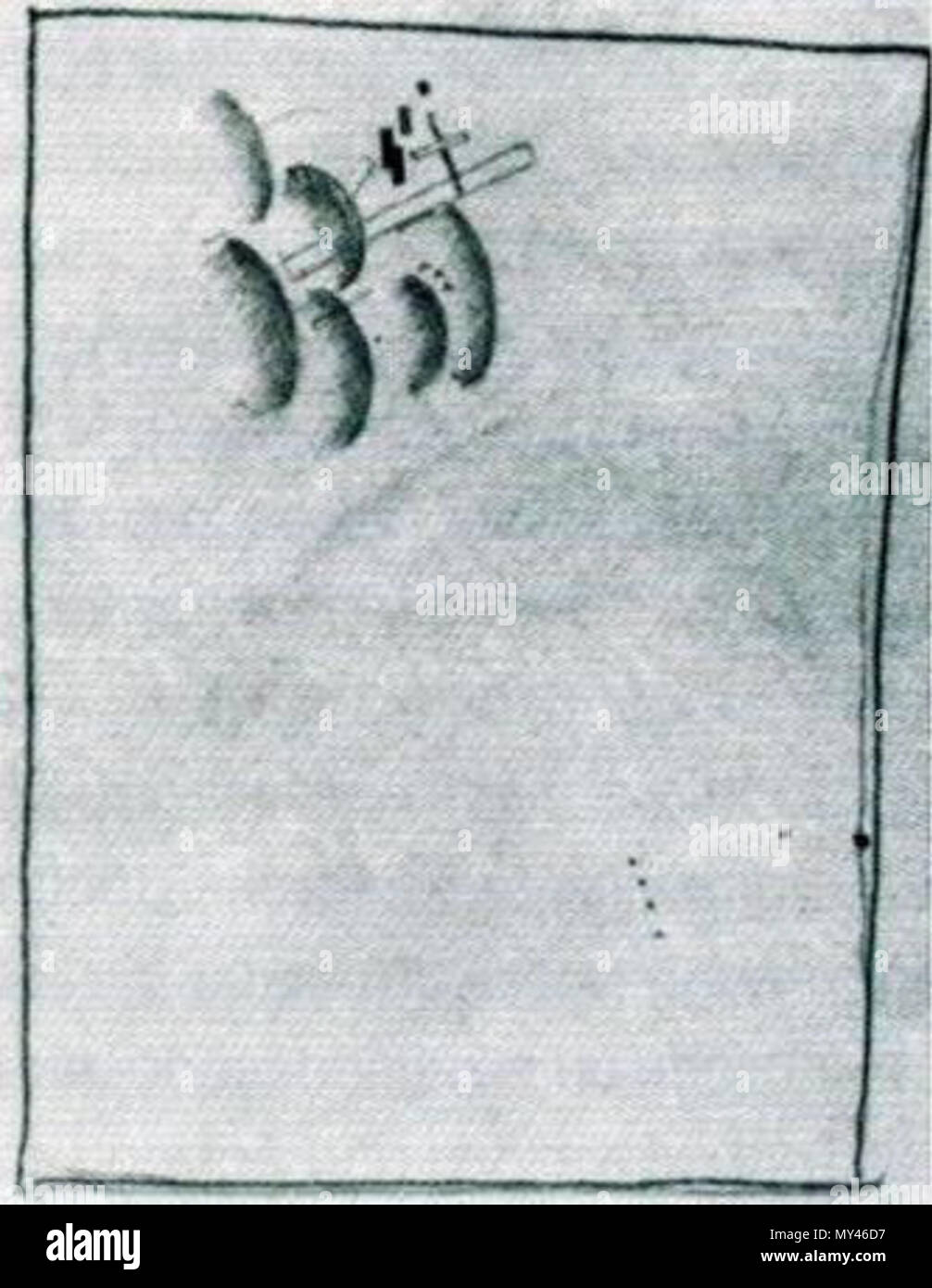 591 Малевич Супрема в пространстве космическом Stockfoto