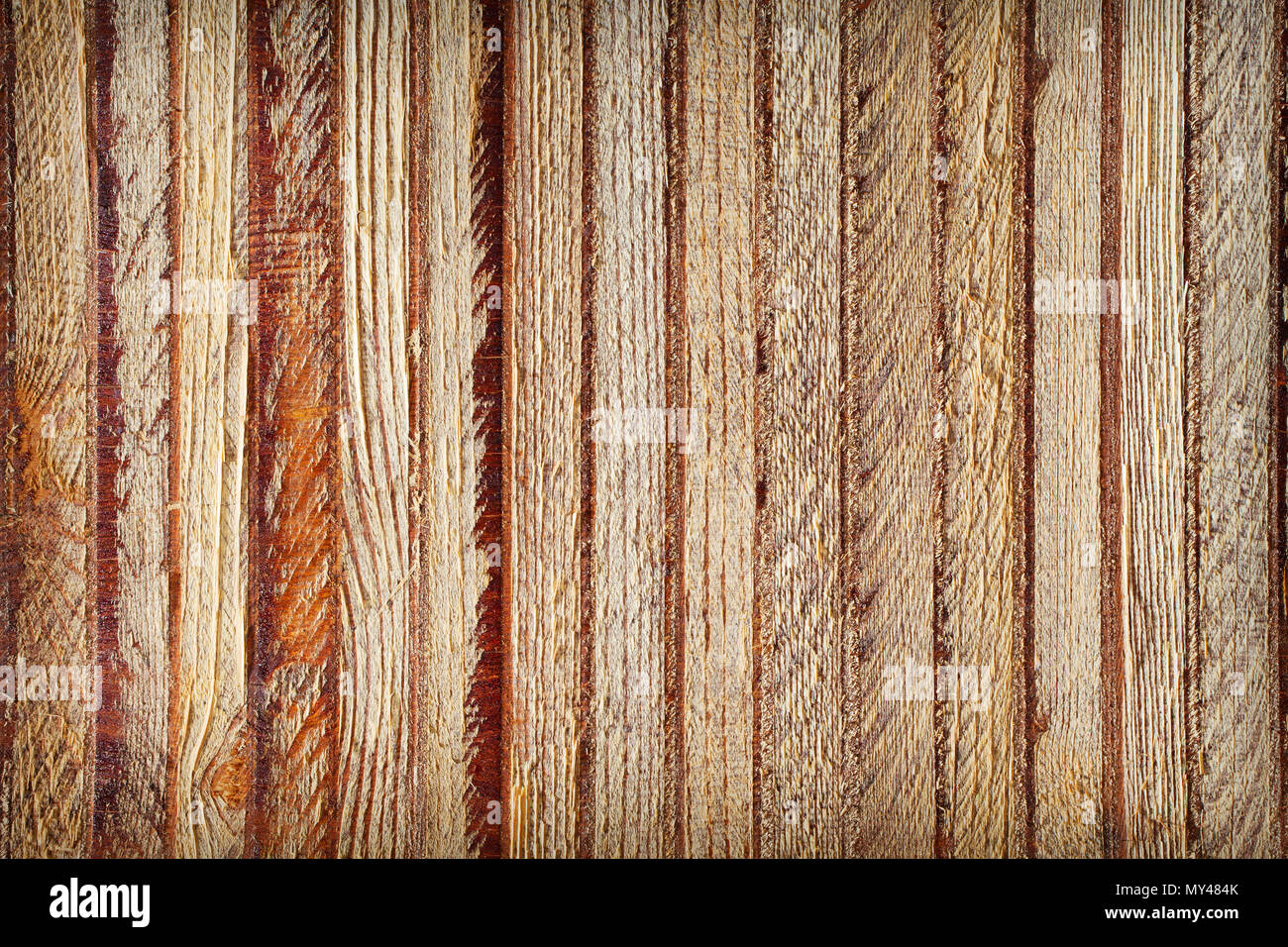Gestreiftem Holz Textur. Als Hintergrund. Stockfoto