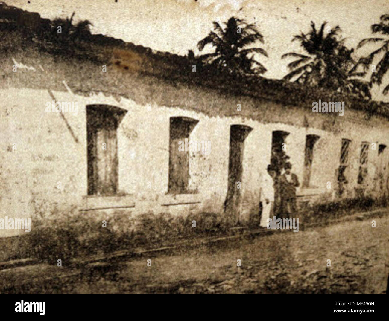 . Português: Casa Natal do Marechal Deodoro da Fonseca, na Cidade de Marechal Deodoro, Alagoas, Brasilien. ca. 1900. Unbekannt 100 Casa do Marechal Deodoro da Fonseca, 01. Stockfoto