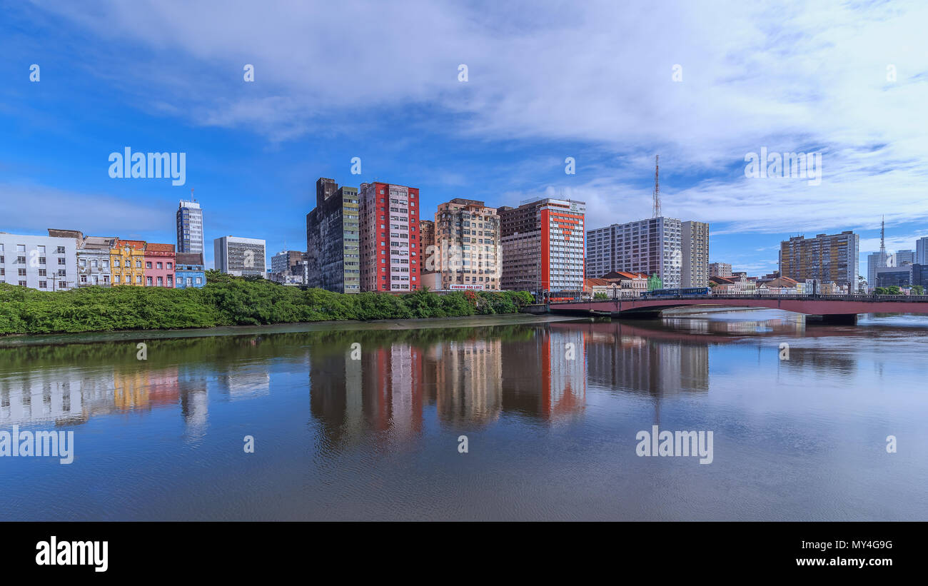 Die wunderbare Stadt Recife Stockfoto