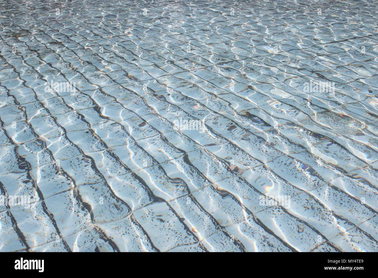Brunnen Boden in London. Stockfoto