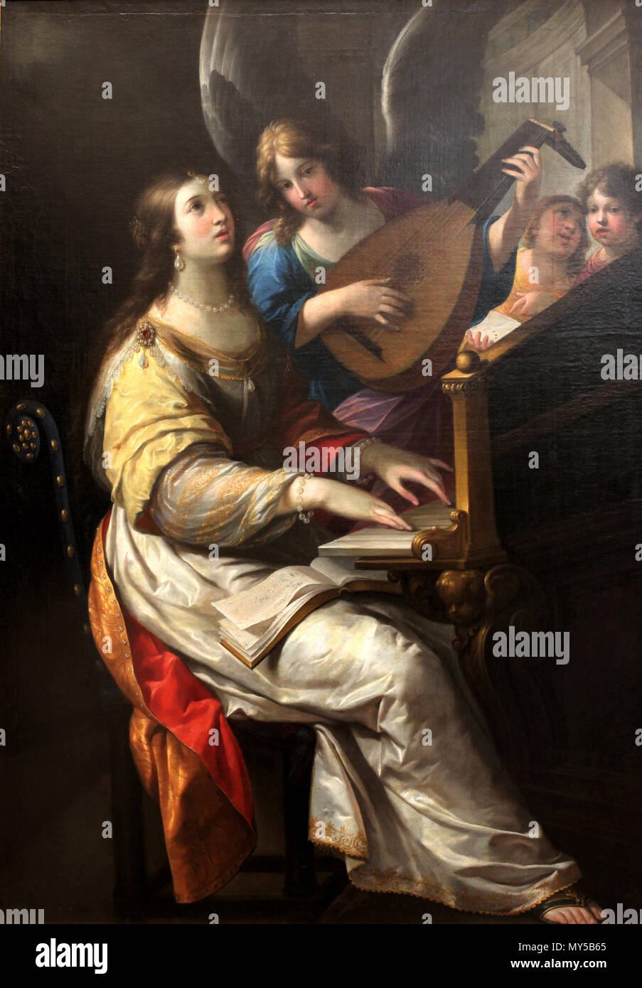 . Saint Cecile 468 Saint Cecile-Guillaume Perrier - MBA Lyon 1999-3-IMG 0388 Stockfoto